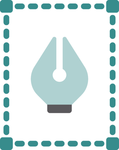 Illustration faisant référence au service d'identité visuelle proposé